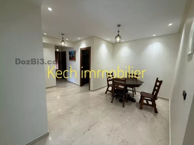 appartement meublé a louer gueliz