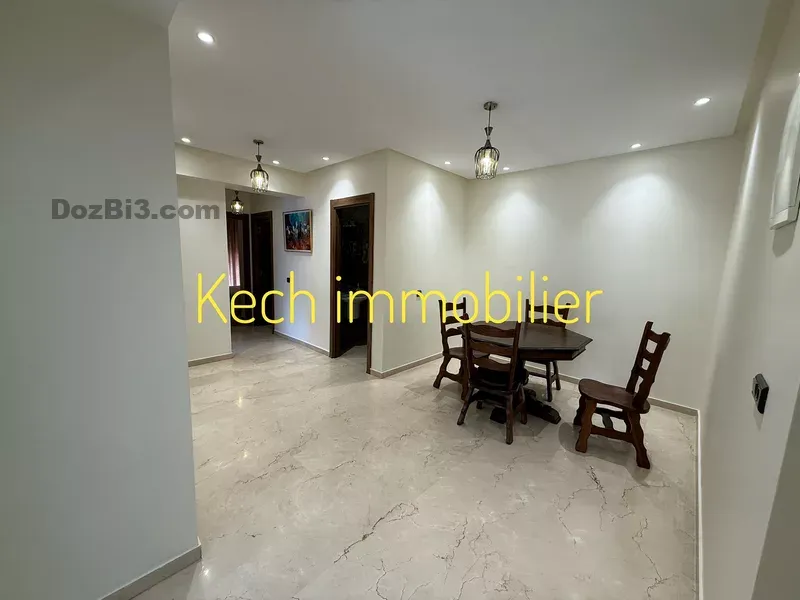 appartement meublé a louer gueliz