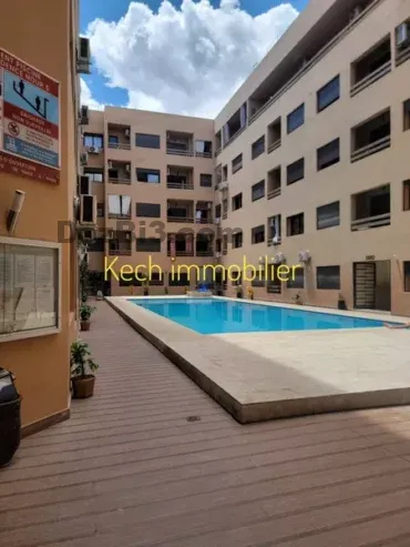 appartement meublé a louer gueliz