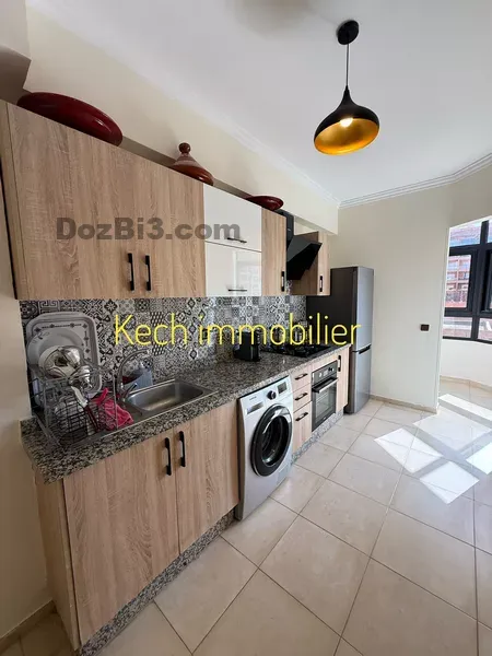 appartement meublé a louer gueliz