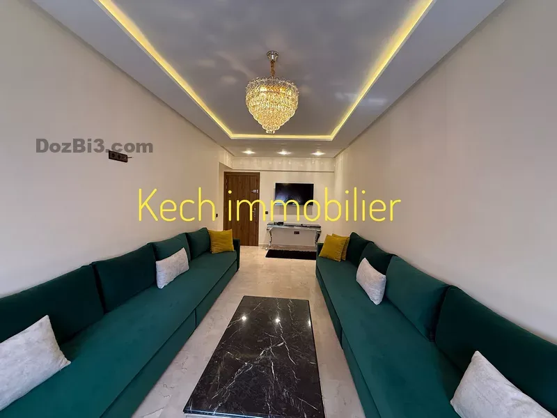 appartement meublé a louer gueliz