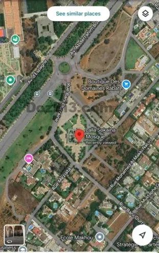 Villa plain pied a vendre côté de la Mosquée Lalla Soukaina