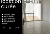 appartement non meublé à louer Agdal