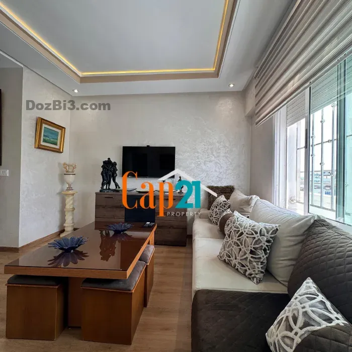 Appartement meublé standing à louer molay Youssef