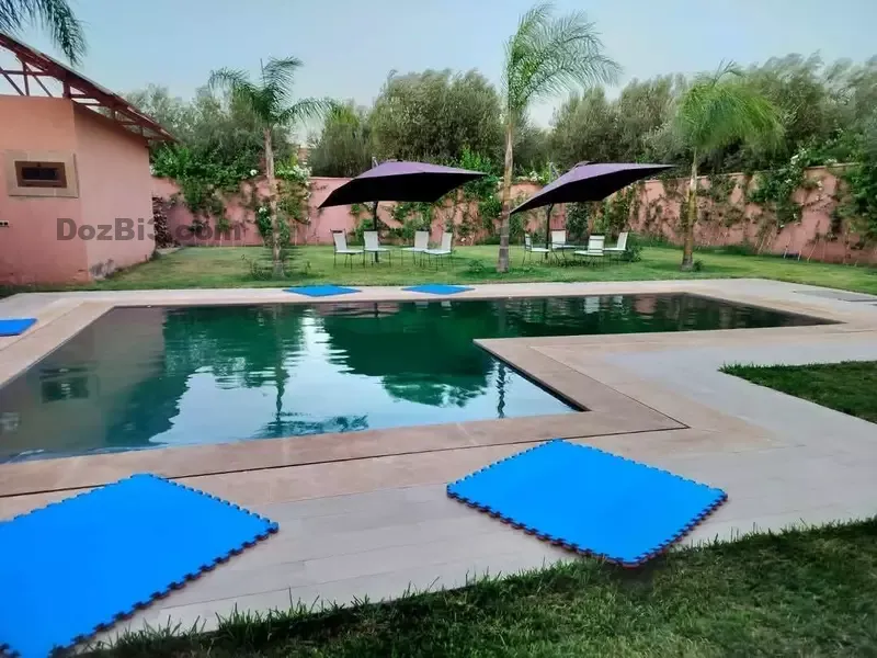 villa meublée à louer route de Ouarzazate