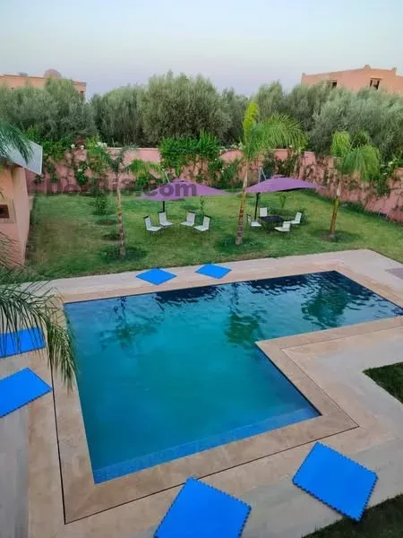 villa meublée à louer route de Ouarzazate