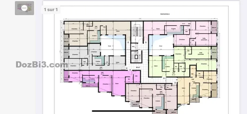 Projet d’appartements à vendre entre Agadir et Inzegane