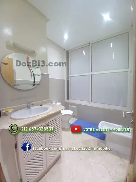 Appartement à Louer route de casa – meublé avec piscine