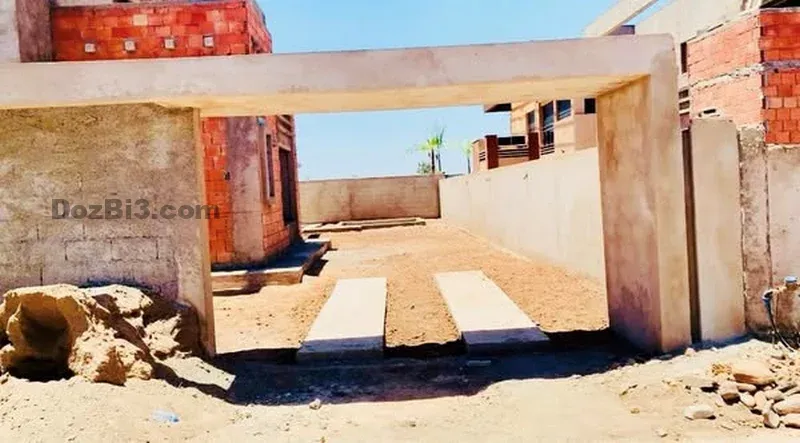 villa à vendre route Ourika – semi fini