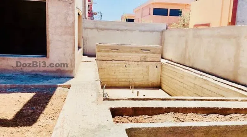villa à vendre route Ourika – semi fini
