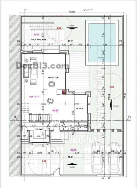 villa à vendre route Ourika – semi fini