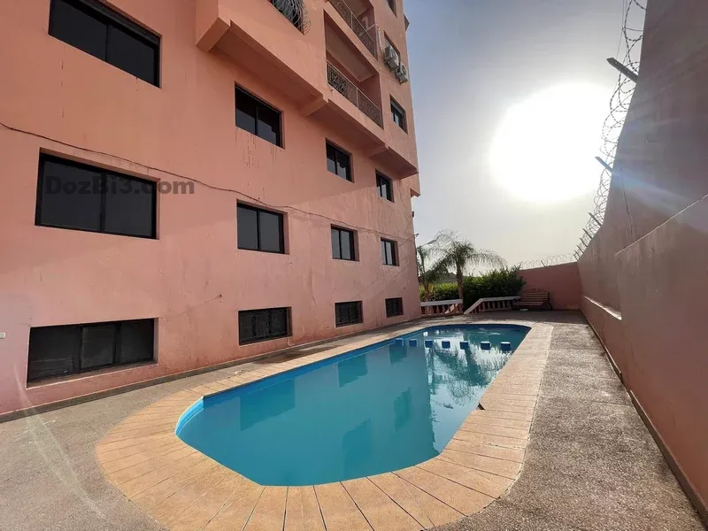 appartement a louer route de Casa avec piscine