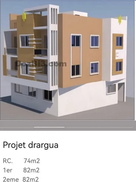 projet d’appartement a vendre Drarga
