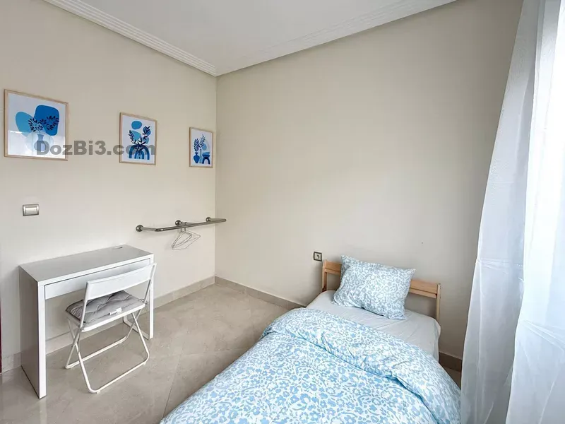 Appartement meublé à louer route Rabat