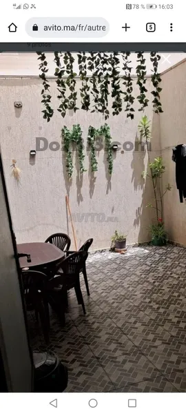 appartement à louer Skhirat