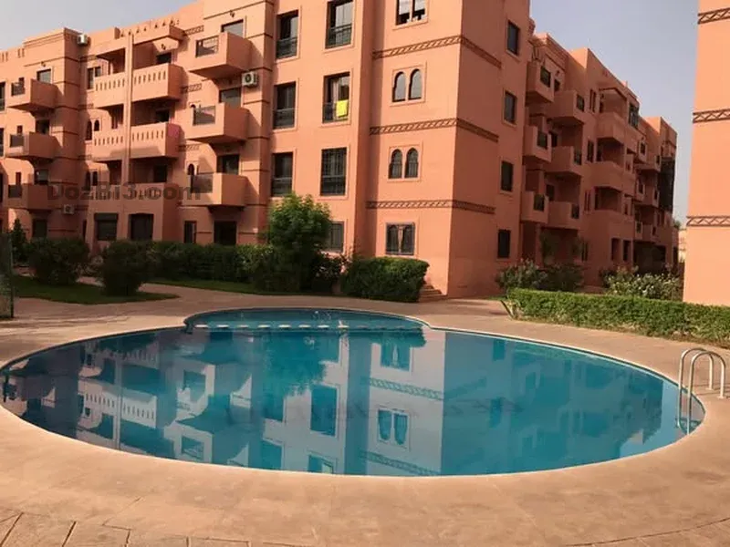 appartement a louer route de casa avec piscine