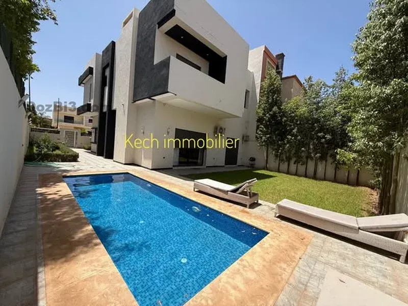 villa à louer Targa avec piscine