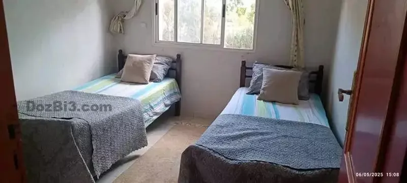 Chambre double meublée à louer kamra