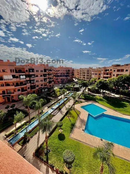 appartement à louer route de casa avec piscine