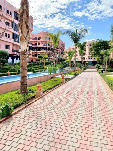 appartement à louer route de casa avec piscine