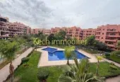 appartement à louer route de casa avec piscine