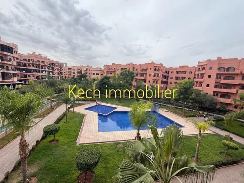 appartement à louer route de casa avec piscine