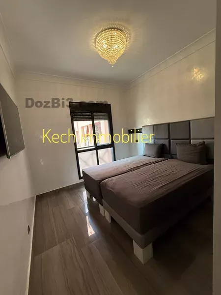 appartement à louer route de casa avec piscine