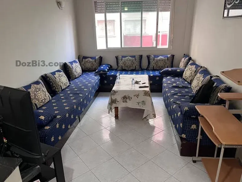 Appartement meublé à louer bd abdelmoumen