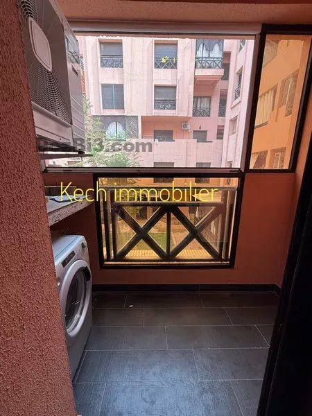 appartement à louer route de casa avec piscine