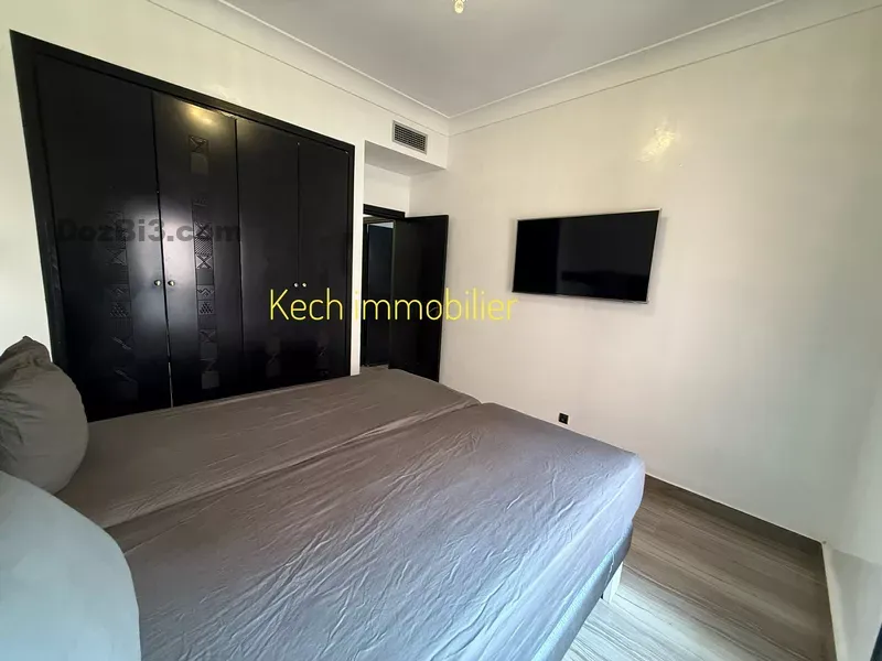 appartement à louer route de casa avec piscine