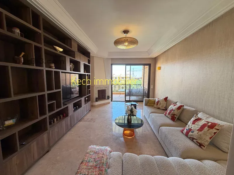 appartement meublé à louer à Agdal
