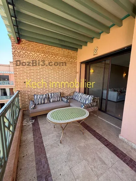 appartement meublé à louer à Agdal