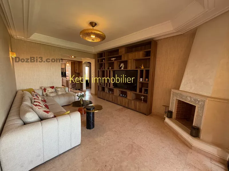 appartement meublé à louer à Agdal