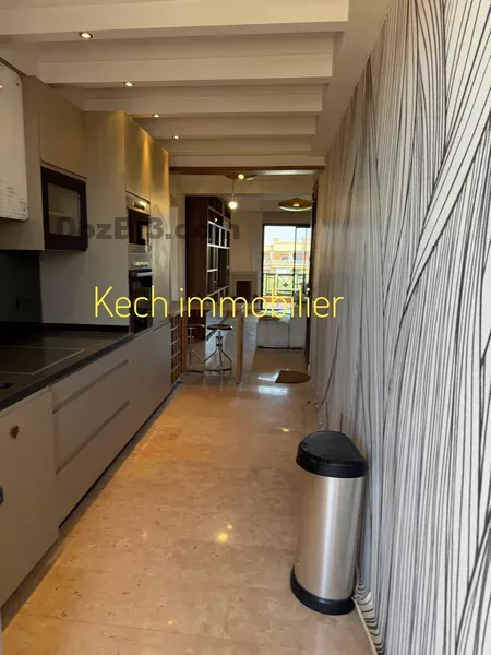 appartement meublé à louer à Agdal