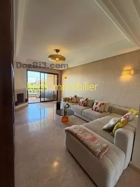 appartement meublé à louer à Agdal