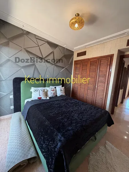 appartement meublé à louer à Agdal