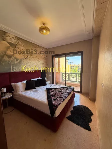 appartement meublé à louer à Agdal