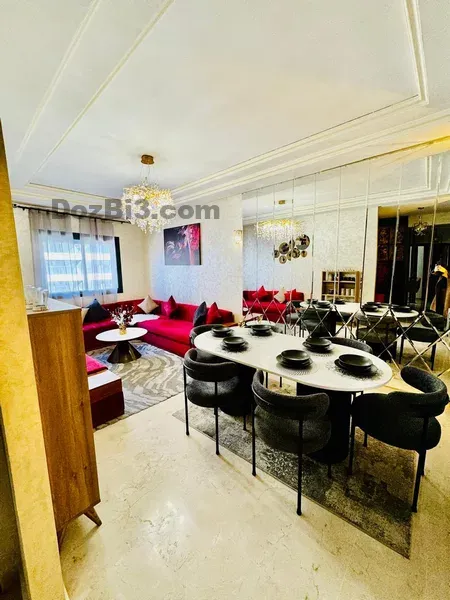 appartement meublé a louer centre ville Borj Deyae