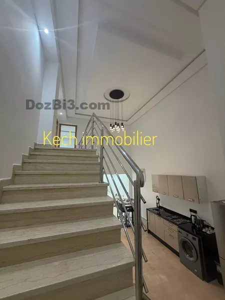 duplex meublé a louer Gueliz
