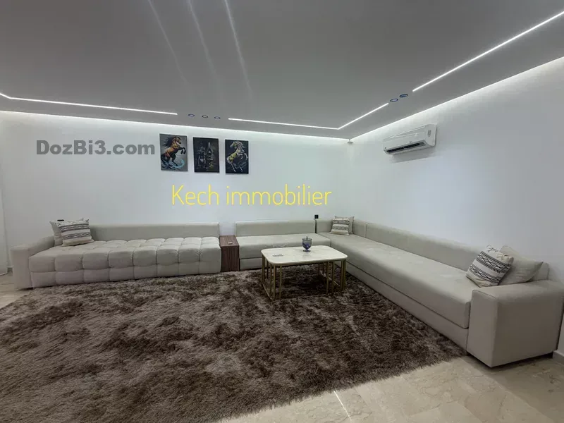 duplex meublé a louer Gueliz