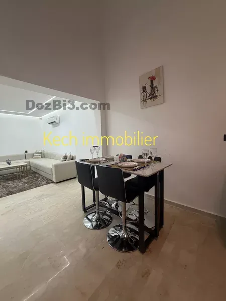 duplex meublé a louer Gueliz