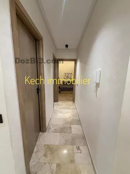 Appartement meublé a louer route de casa