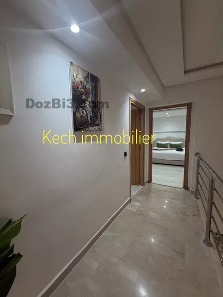 duplex meublé a louer Gueliz