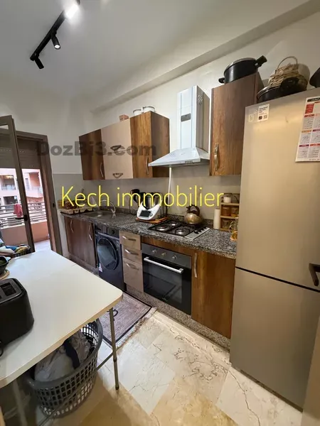 Appartement meublé a louer route de casa