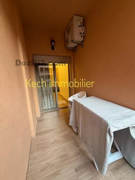 Appartement meublé a louer route de casa
