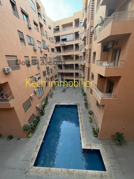 Appartement meublé a louer route de casa