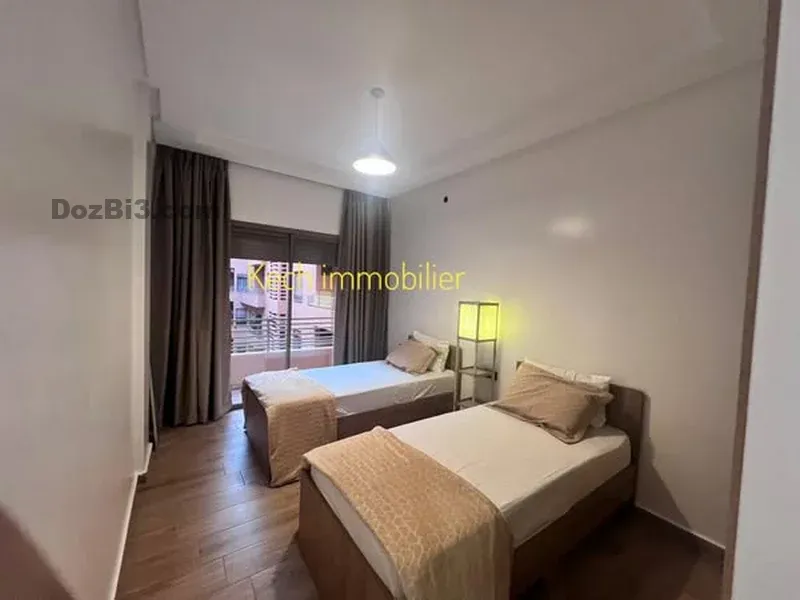 Appartement meublé a louer route de casa