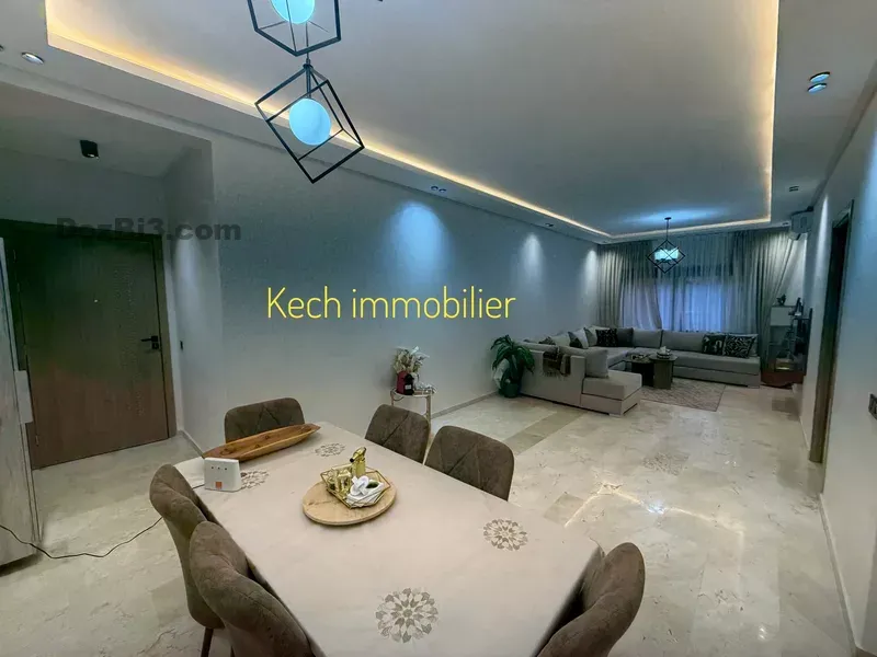 Appartement meublé a louer route de casa