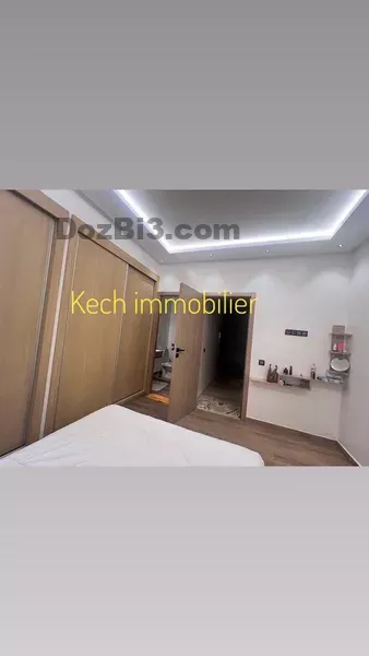 Appartement meublé a louer route de casa