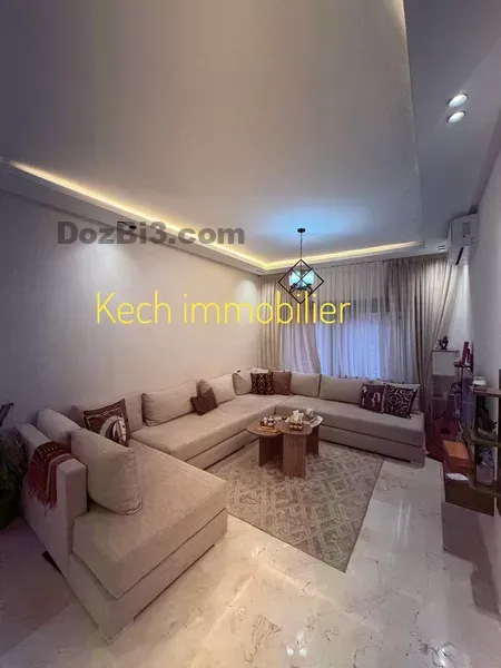 Appartement meublé a louer route de casa